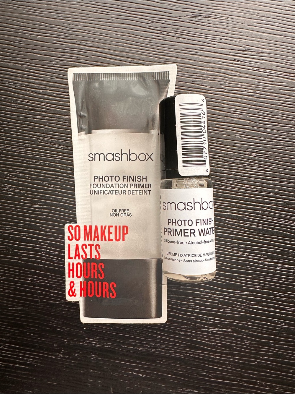 Smashbox Clear Primer Sample Duo with Black Cap Spray